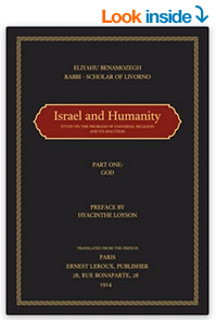 Israel and Humanity: Study on the Problem of Universal Religion and its Solution: Three Parts