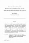 Thumbnail for “If Moses Were Among You”: Prophetic Finality, Torah-Faith, and the Limits of Conversion in Early Islamic Sources